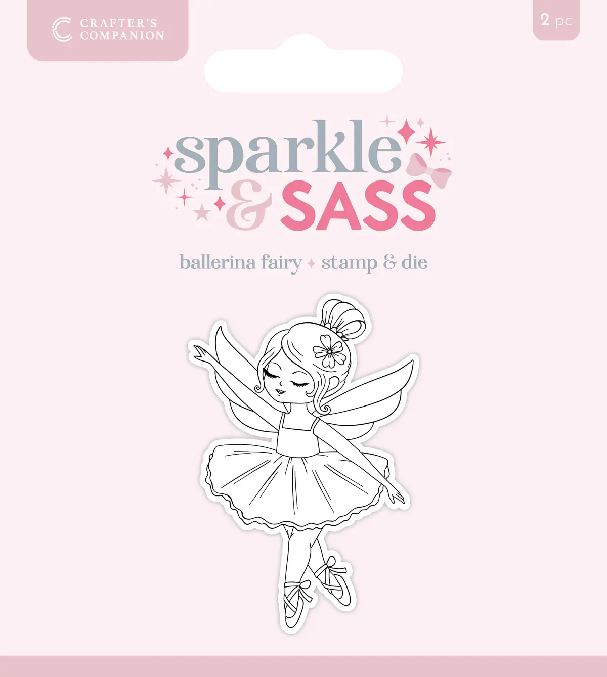 Crafters Companion Stamp & Die - Ballerina Fairy 1