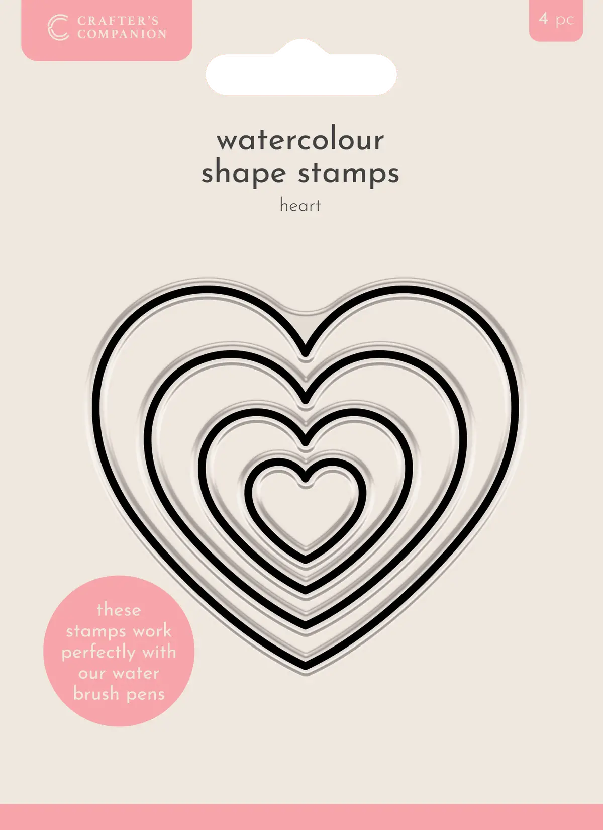 Crafter’S Companion Photopolymer Stamp - Heart 1