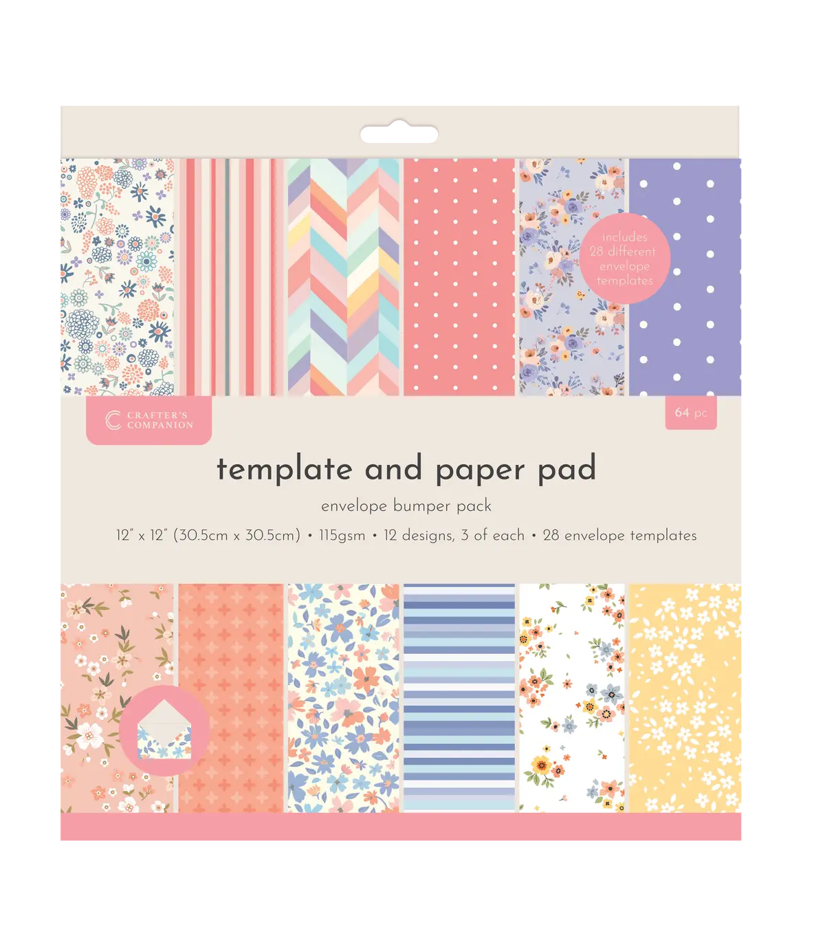 Crafters Companion Template And Paper Envelope Bumper Pack 1
