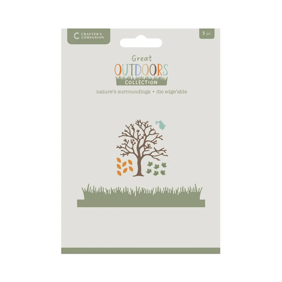Crafters Companion The Great Outdoors Metal Die Edge’Able - Natures Surroundings 1