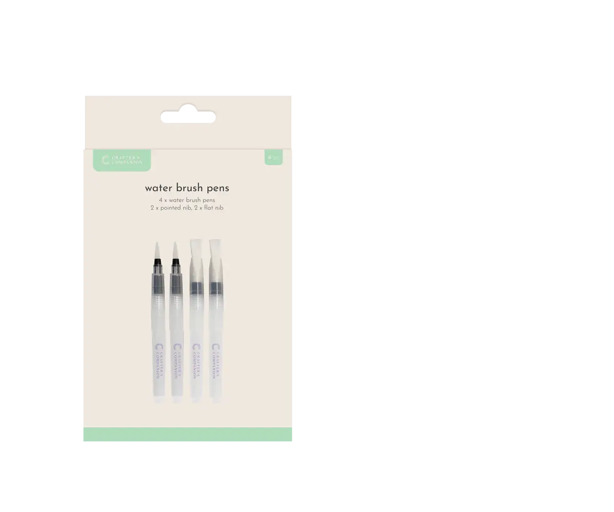 Crafter’S Companion Tool - Water Brush Pens 4 Pack 1