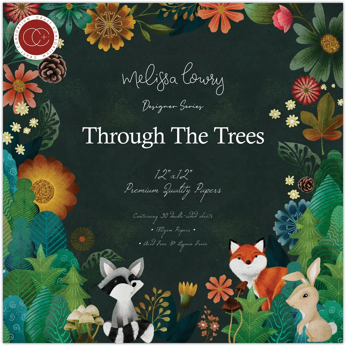 Craft Consortium - Through The Trees - 12X12 1