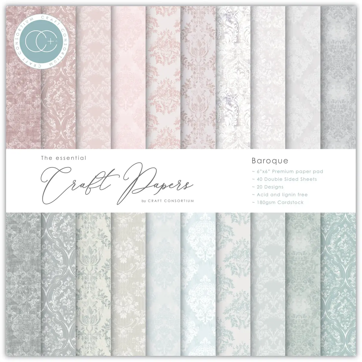 Baroque 6X6 Premium Paper Pad 1