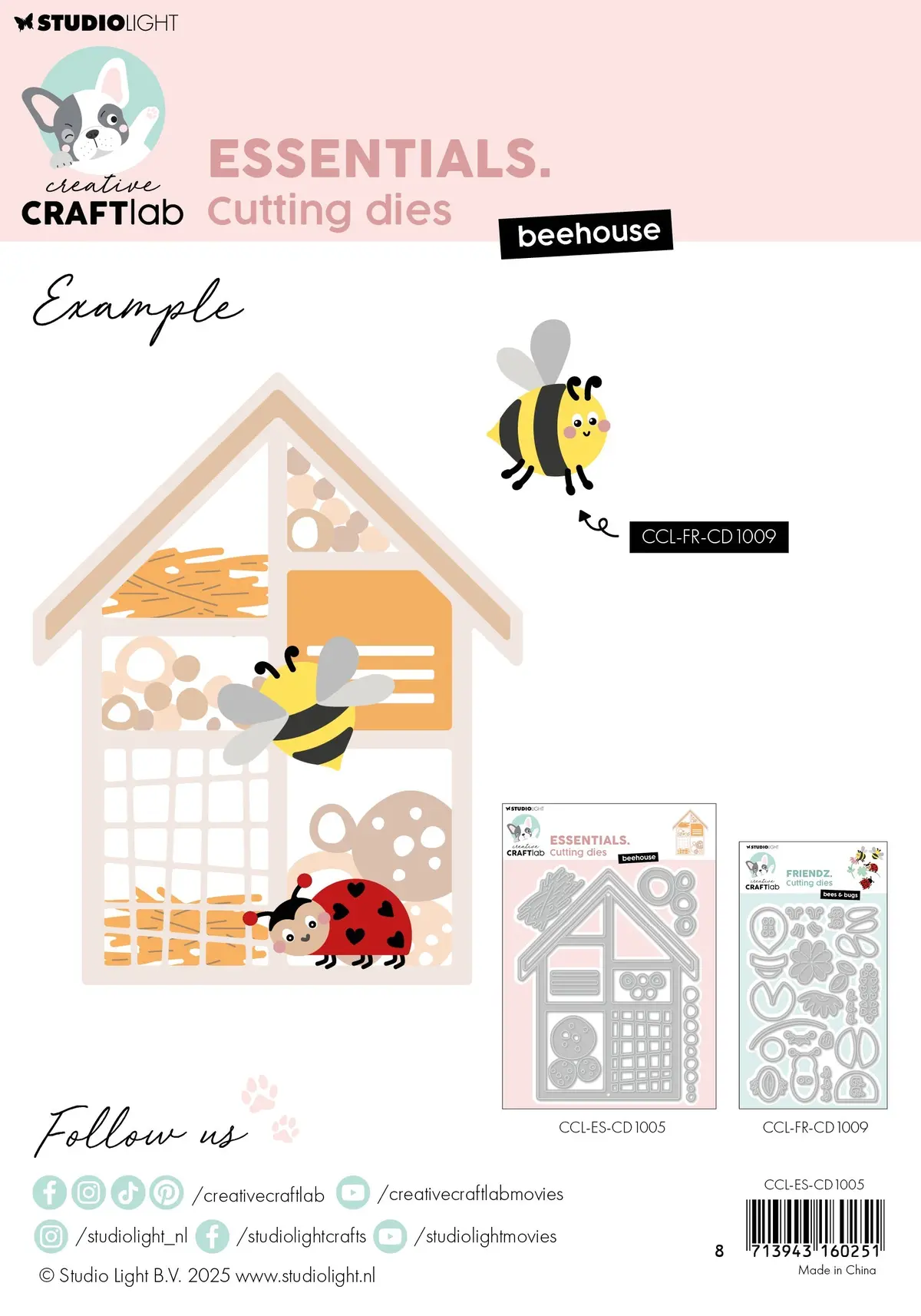 Ccl Cutting Die Beehouse Essentials 8 Pieces 2