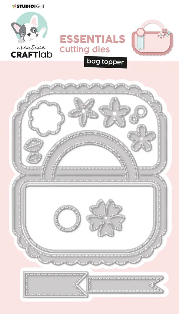 Ccl Cutting Die Bag Topper Essentials 120X87x1mm 11 Pc Nr.468 1