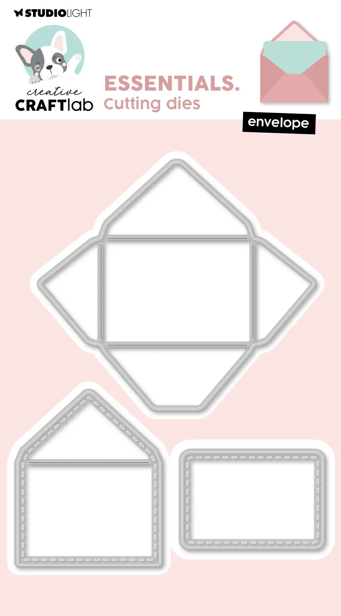 Ccl Cutting Die Envelope Essentials 3 Pc 1