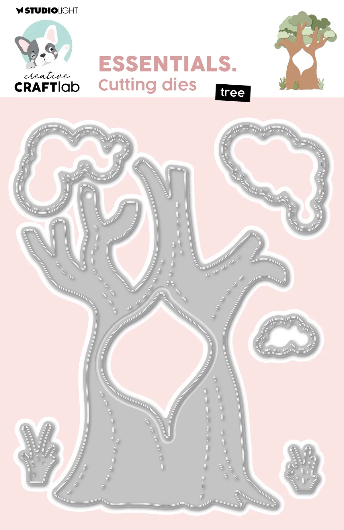Ccl Cutting Die Tree Essentials 7 Pc 1