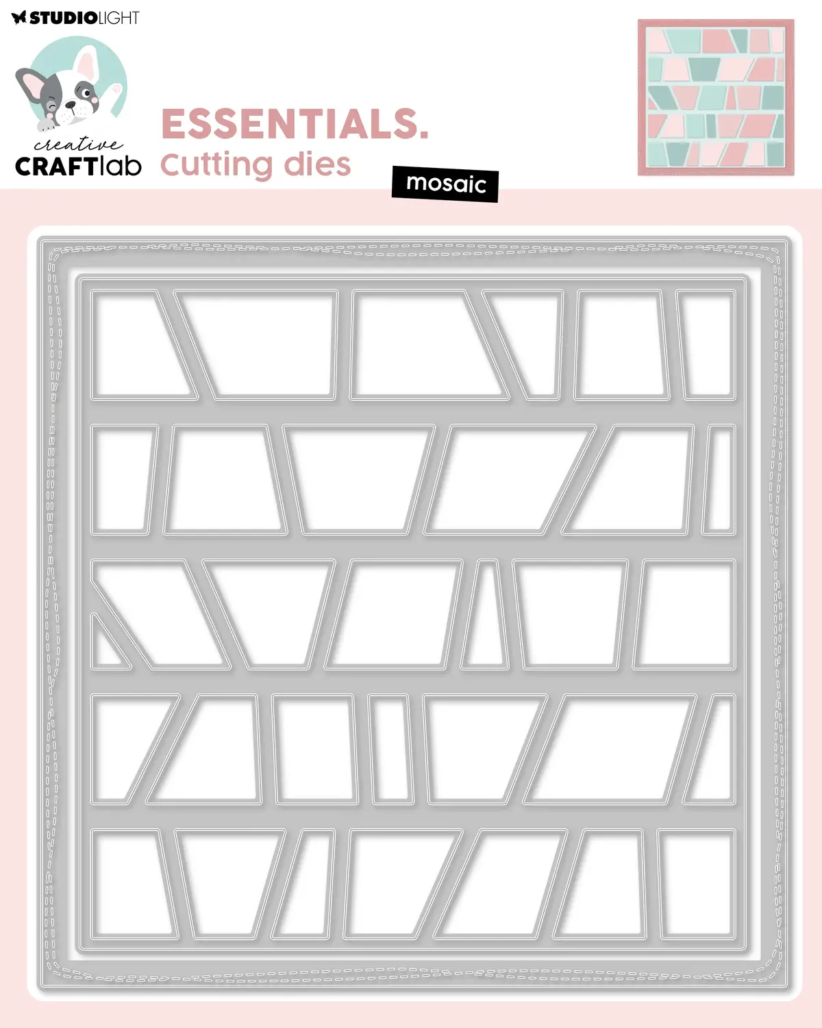 Ccl Cutting Die Mosaic Essentials 2 Pc 1