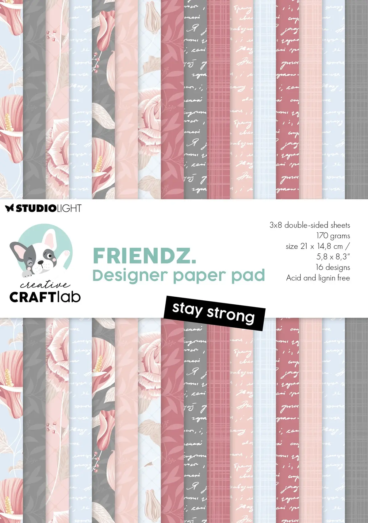 Ccl Design Paper Pad Stay Strong Essentials 24 Sh 1