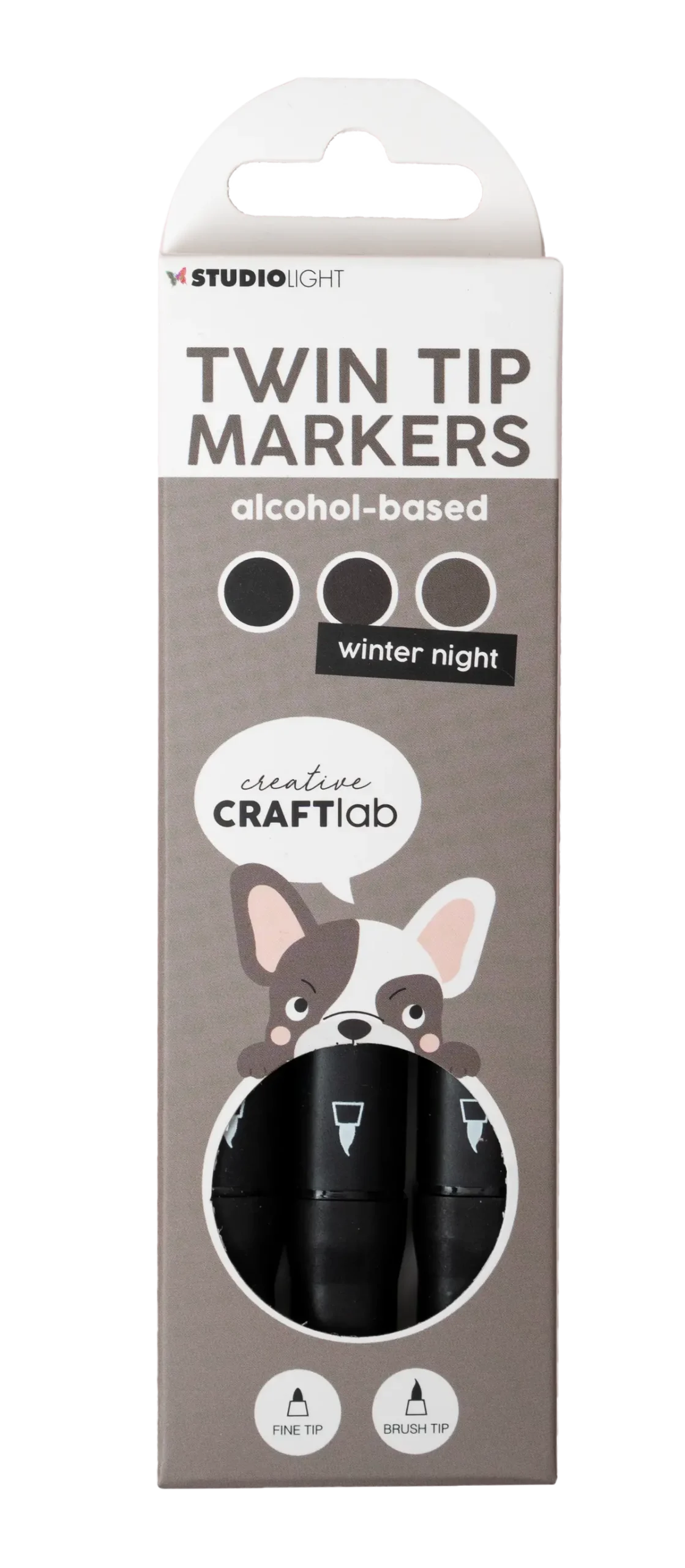Ccl Alcohol Marker Winter Nght Essentials 48X152x13mm 3 Pc Nr.08 1