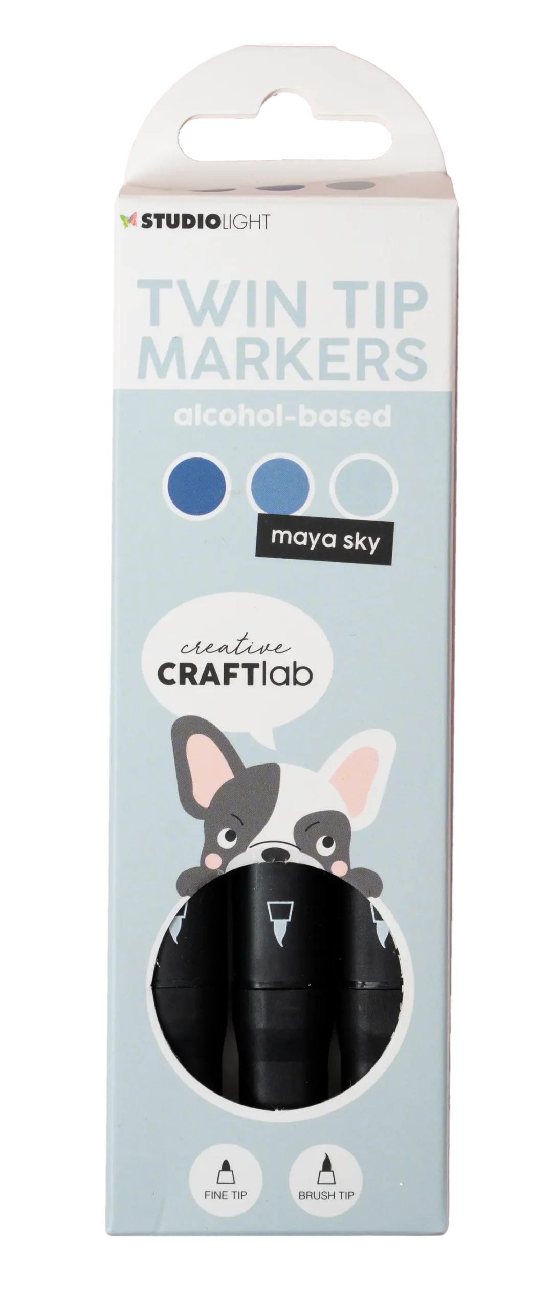 Ccl Alcohol Marker Maya Sky Essentials 48X152x13mm 3 Pc Nr.11 1