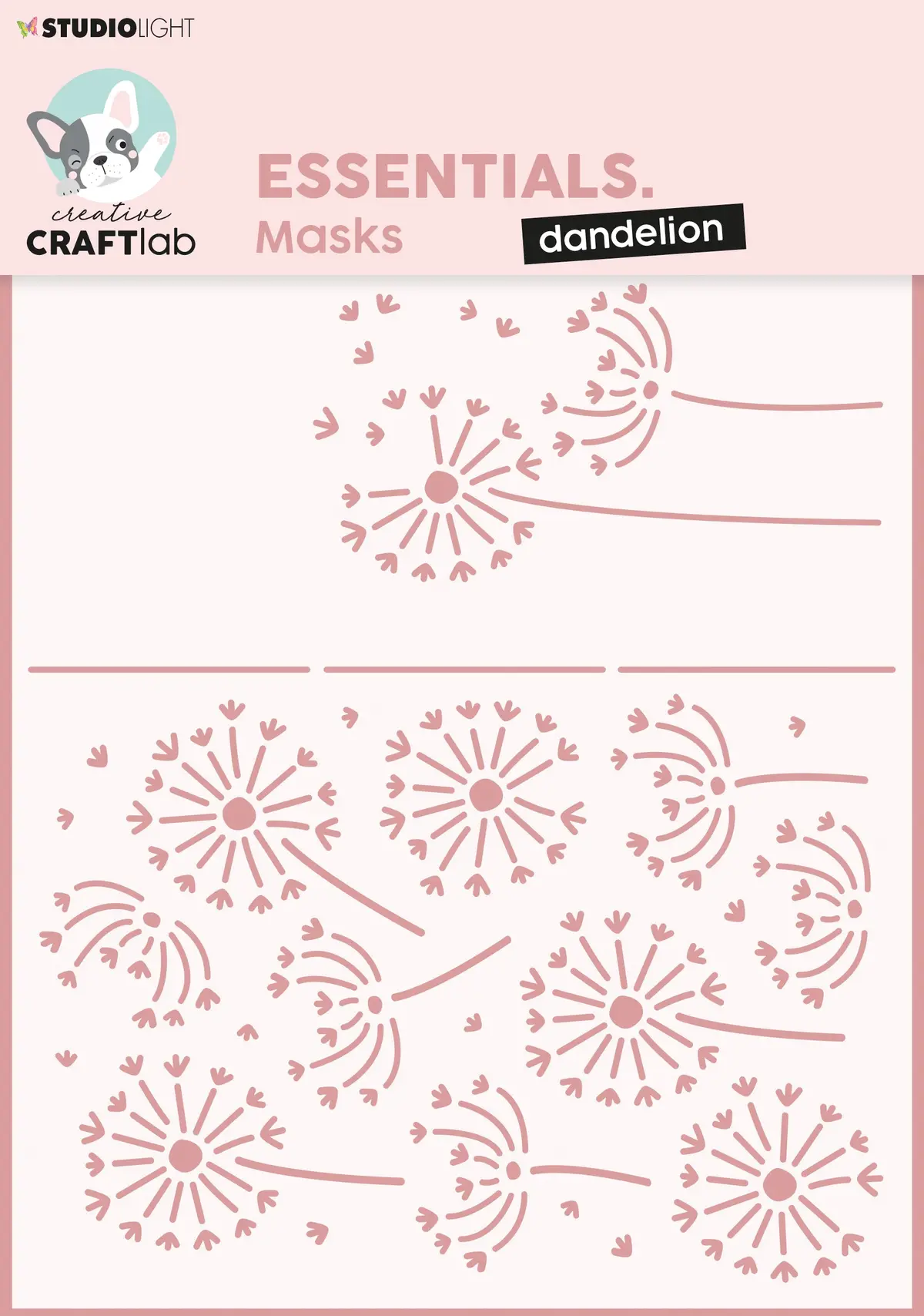 Ccl Mask Dandelion Essentials 210X148x1mm 1 Pc Nr.189 1