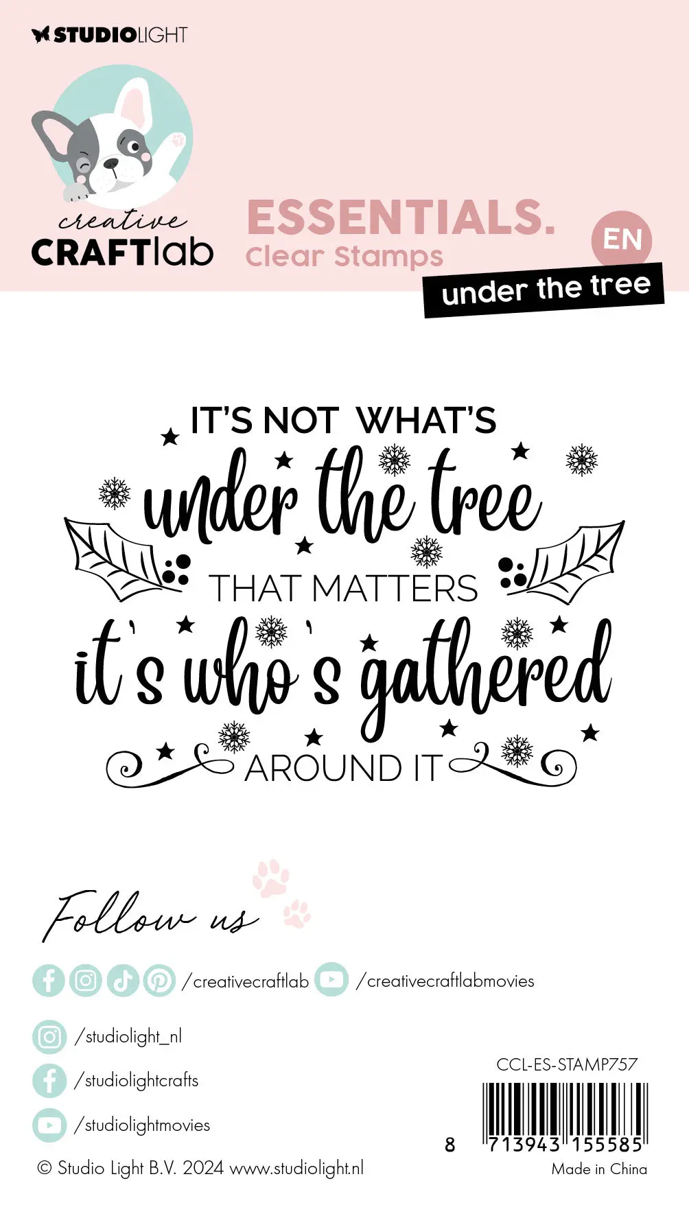 Ccl Clear Stamp Under The Tree Essentials 1 Pc 2