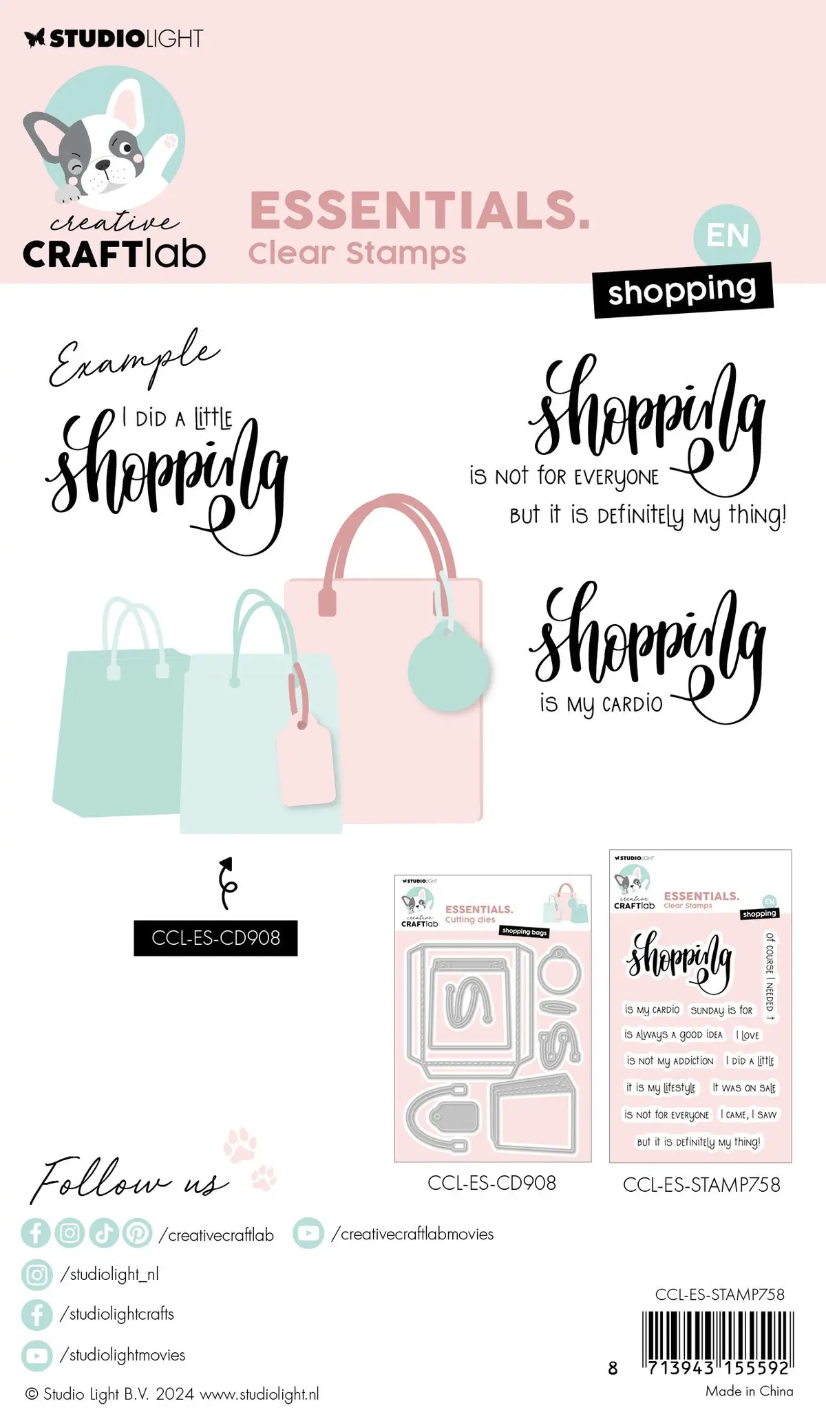Ccl Clear Stamp Shopping Essentials 13 Pc 2