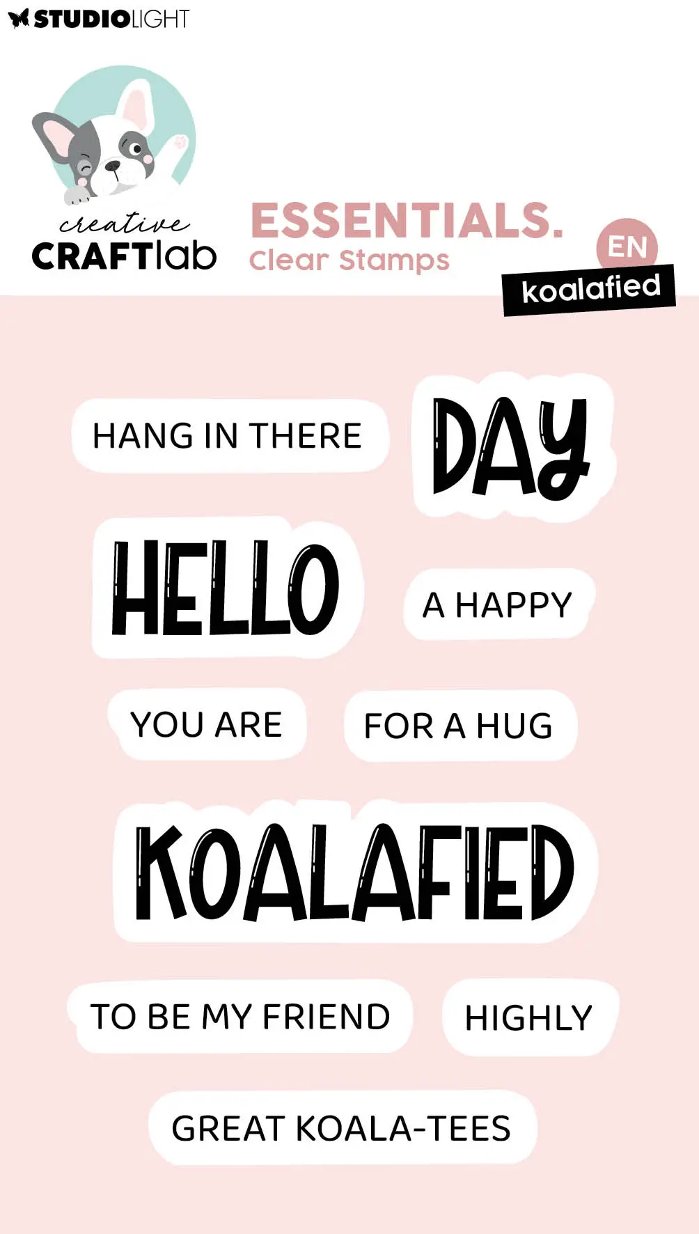 Ccl Clear Stamps Koalified Essentials 1
