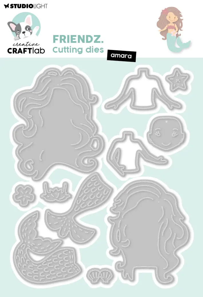 Ccl Cutting Die Amara Friendz 11 Pieces 1
