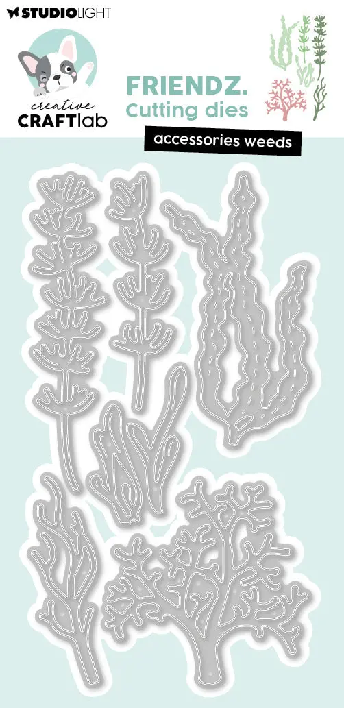 Ccl Cutting Die Accessoiries Weeds Friendz 6 Pieces 1