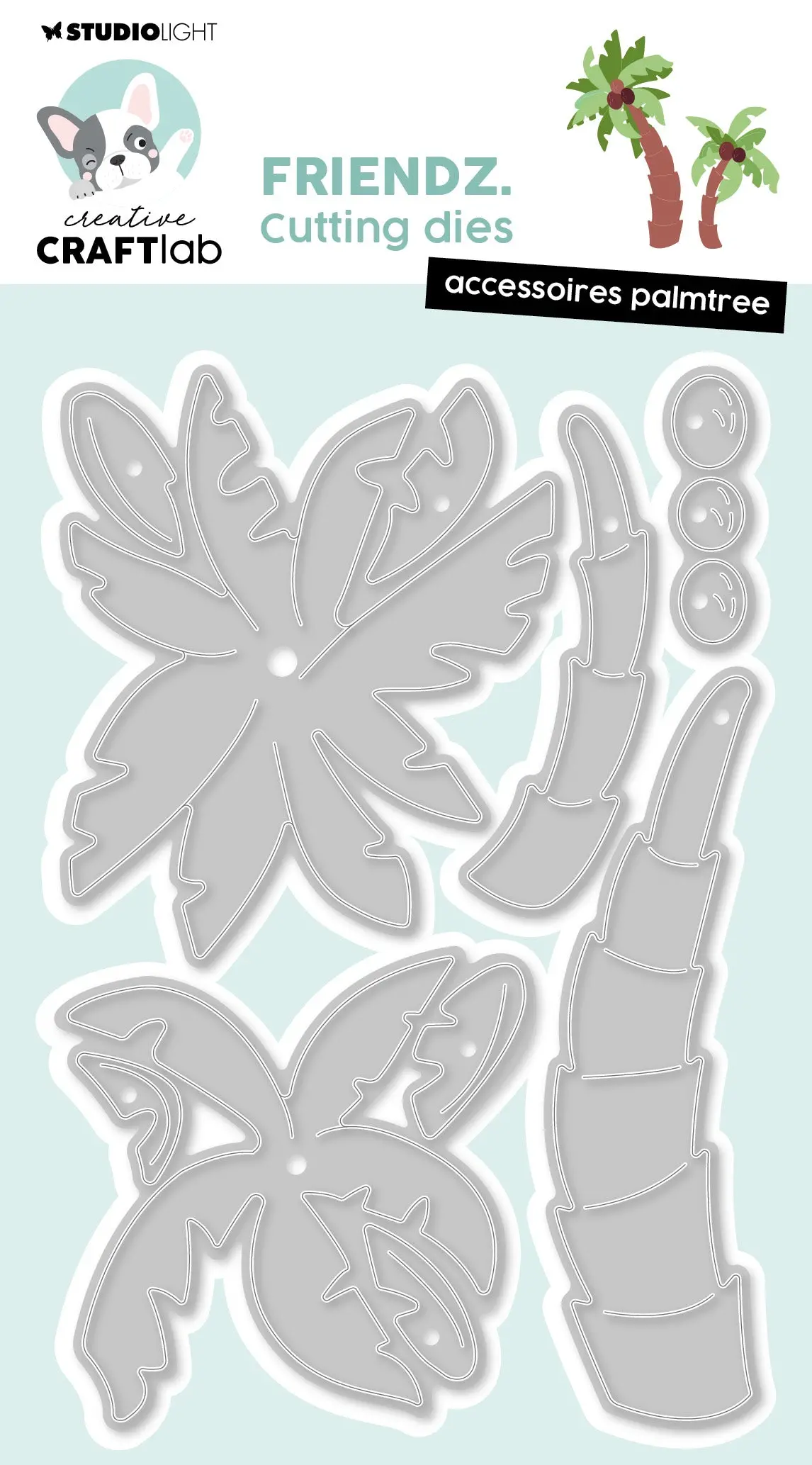 Ccl Cutting Die Accessories Palm Tree Friendz 5 Pc 1