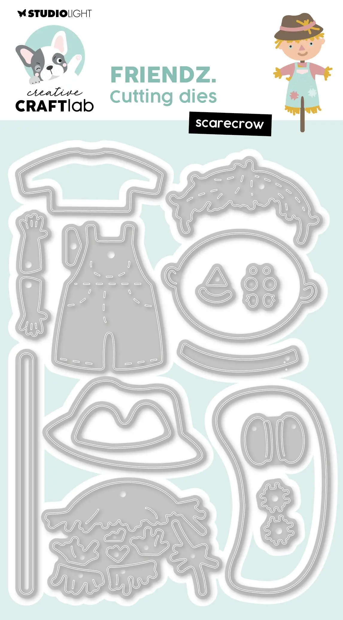 Ccl Cutting Die Scarecrow Friendz 15 Pc 1