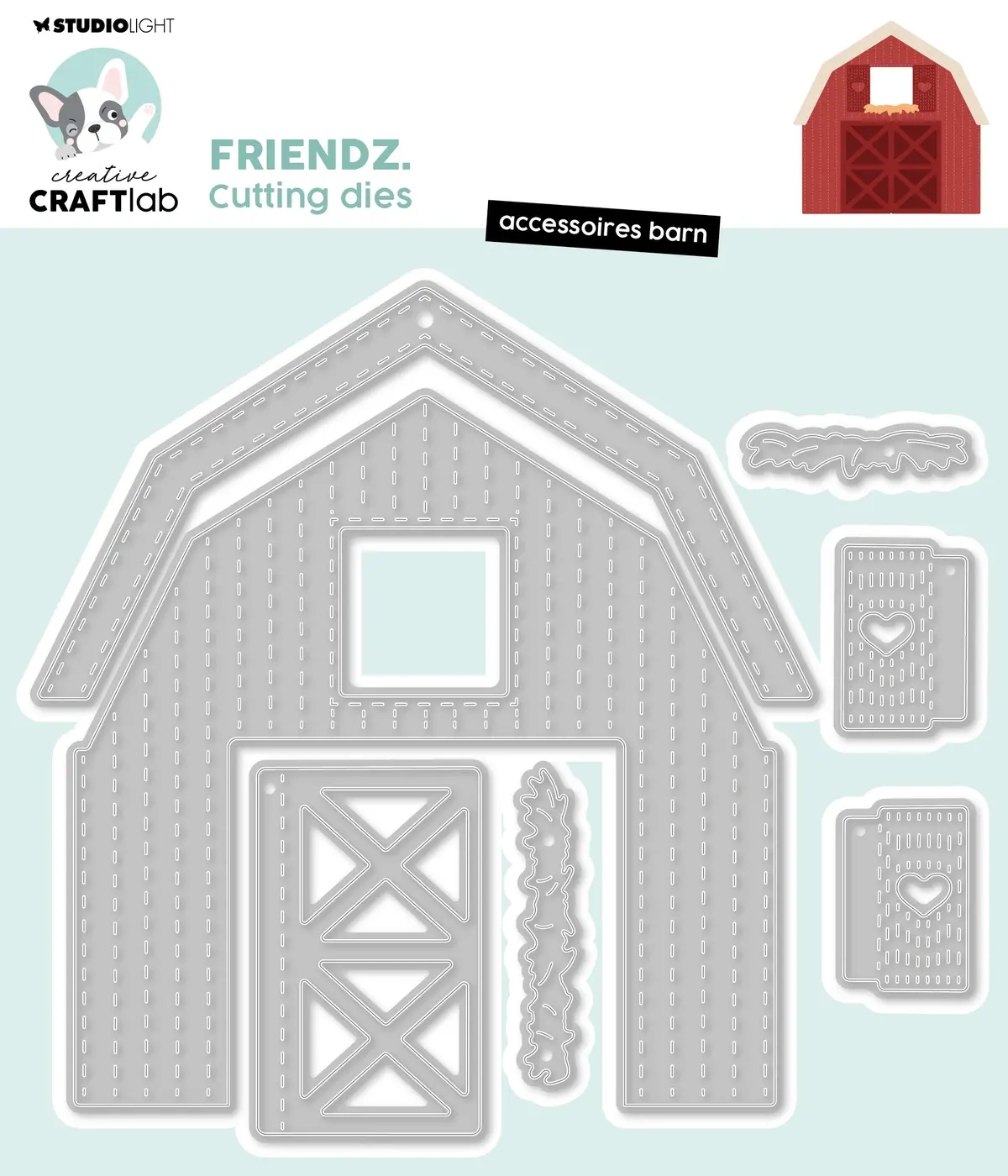 Ccl Cutting Die Accessoires Barn Friendz 7 Pc 1