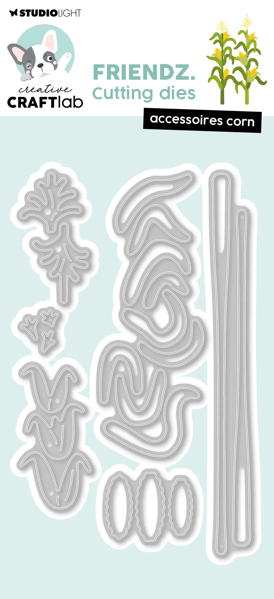 Ccl Cutting Die Accessoires Corn Friendz 6 Pc 1