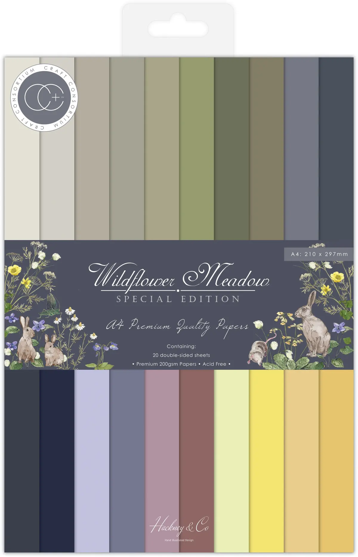 Craft Consortium Wildflower Meadow - Se - A4 Pad 1