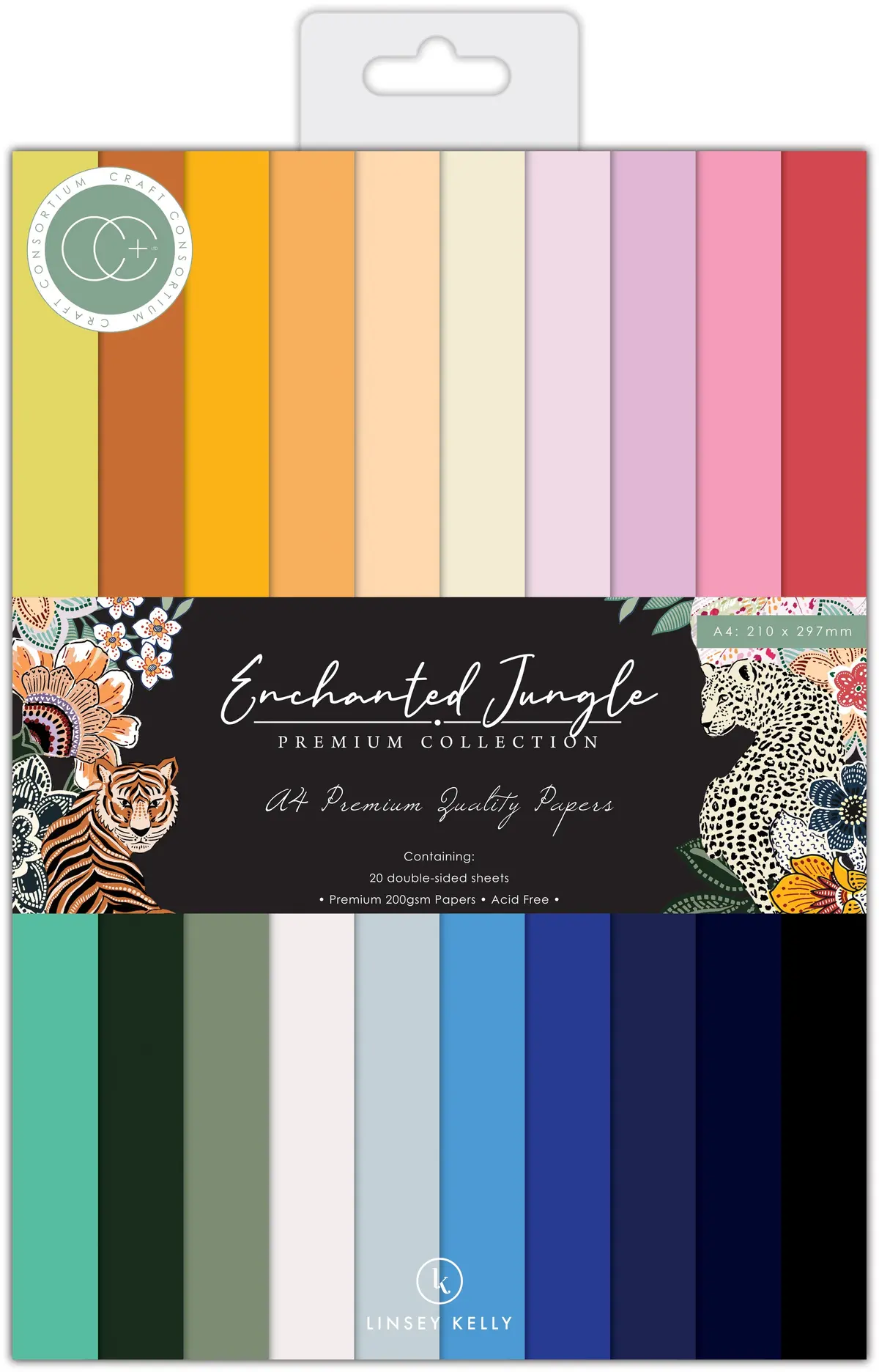 Craft Consortium Enchanted Jungle - A4 Paper Pad 1