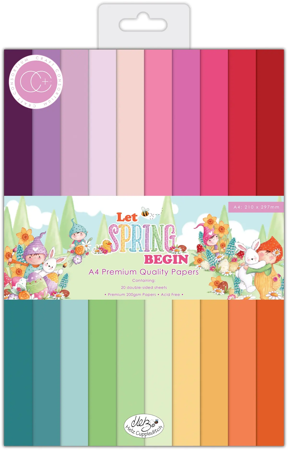 Craft Consortium Let Spring Begin - A4 Paper Pad 1