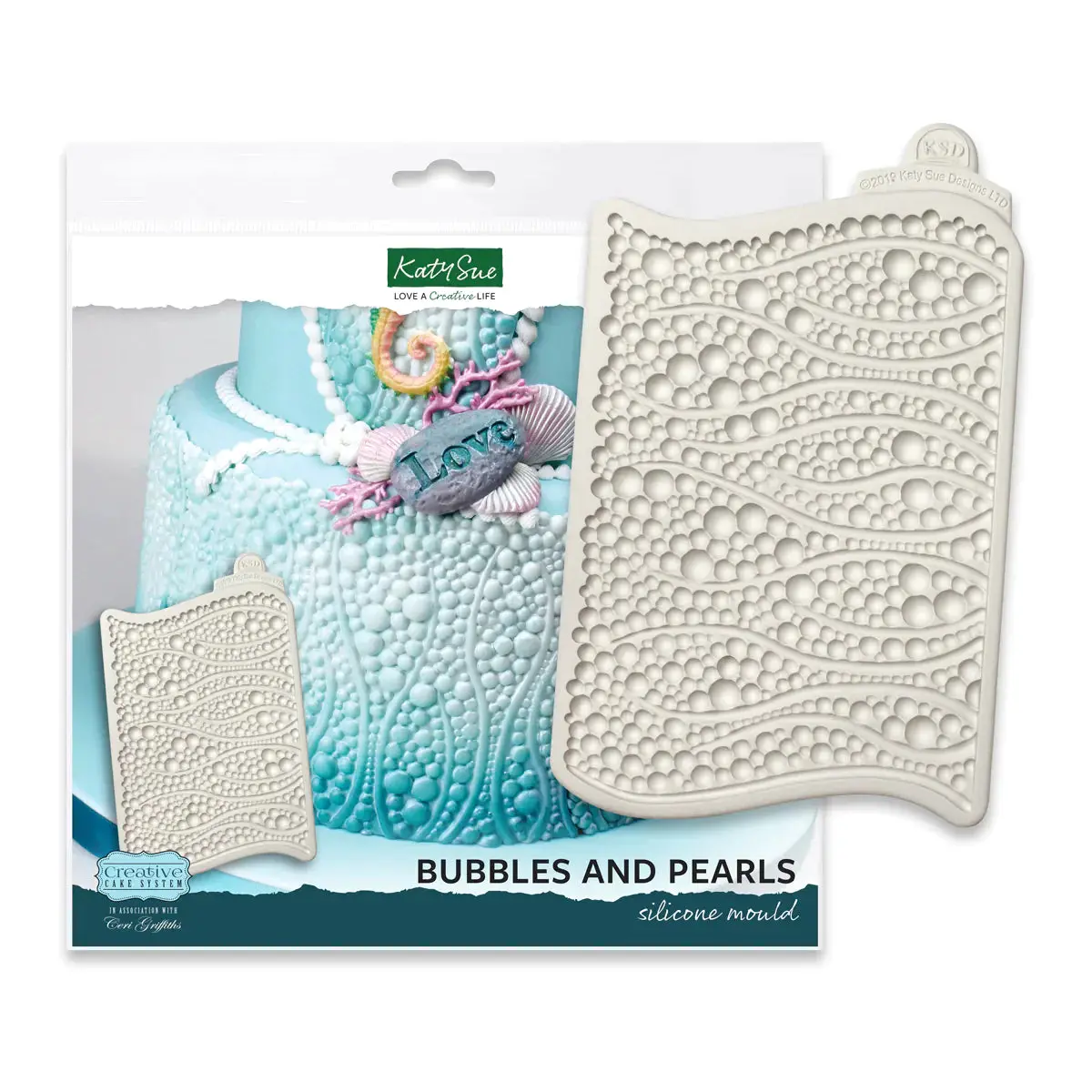 Bubbles And Pearls Silicone Mould 1