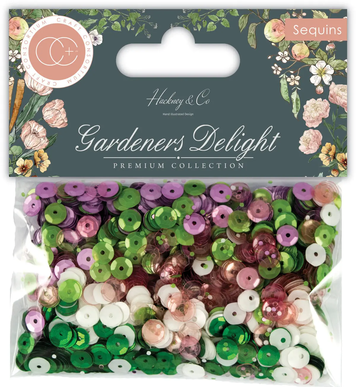 Craft Consortium Gardeners Delight - Sequins 1