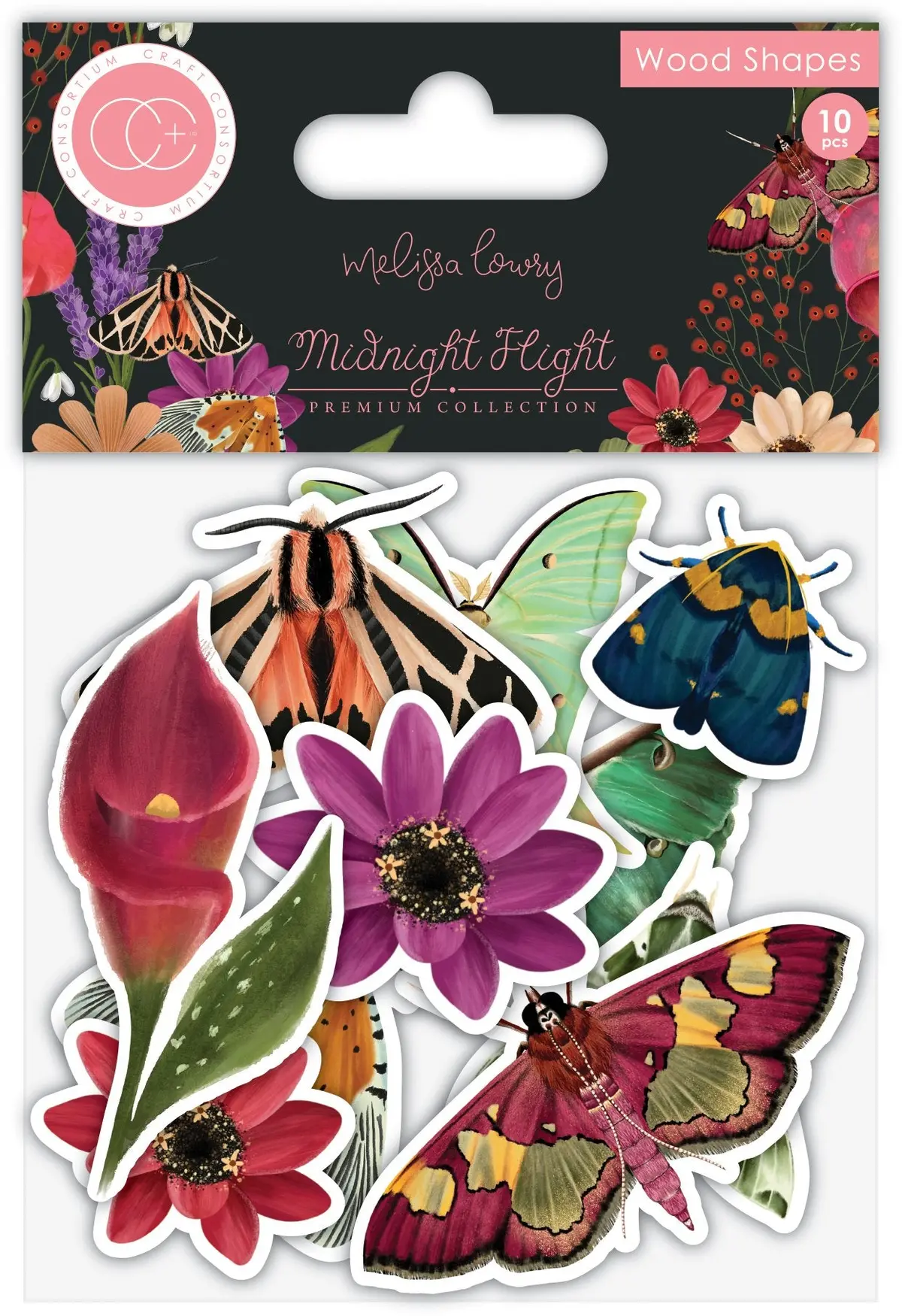 Midnight Flight - Wood Shapes 1