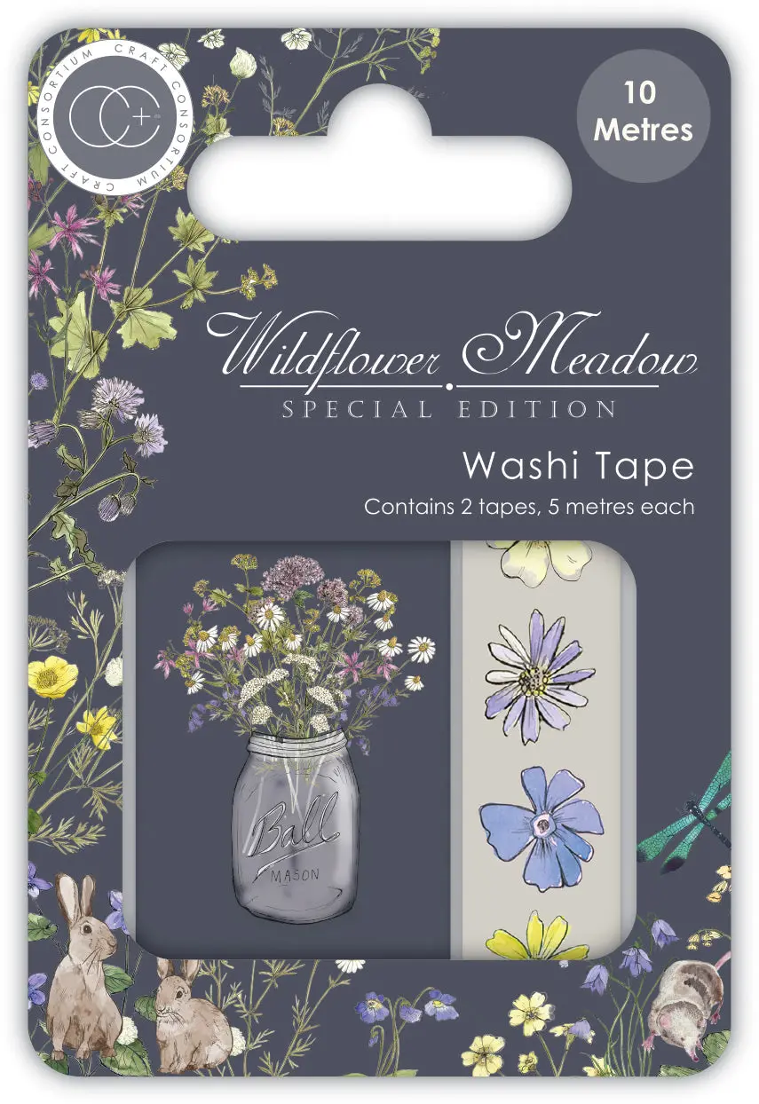 Craft Consortium Wildflower Meadow - Se - Washi 1