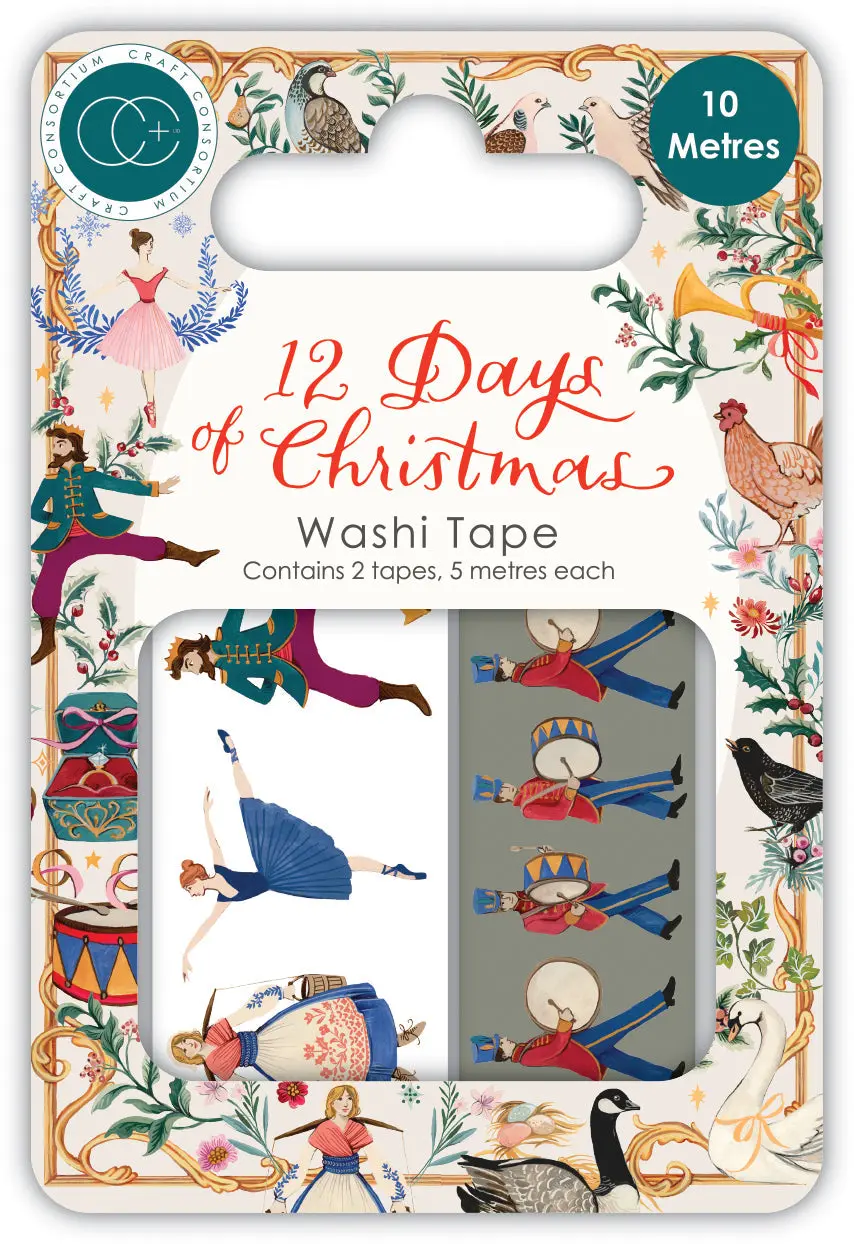 Craft Consortium 12 Days Of Christmas - Washi Tape 1