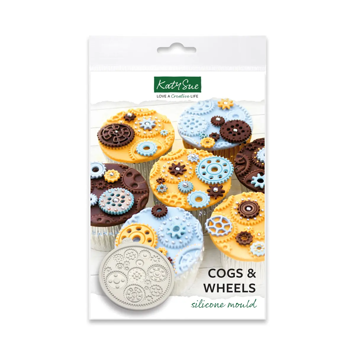 Cogs & Wheels Silicone Mould 1