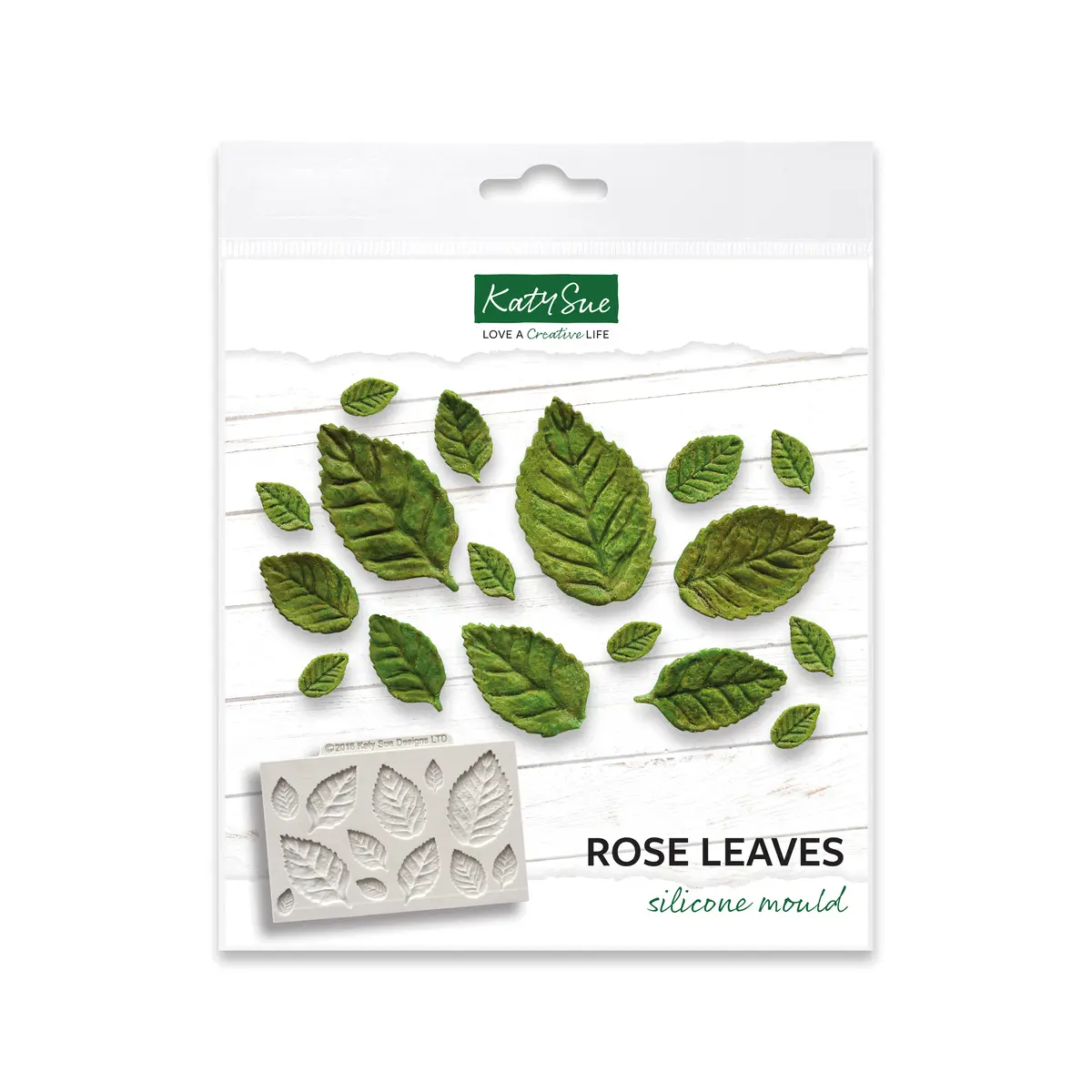 Rose Leaves Silicone Mould 1