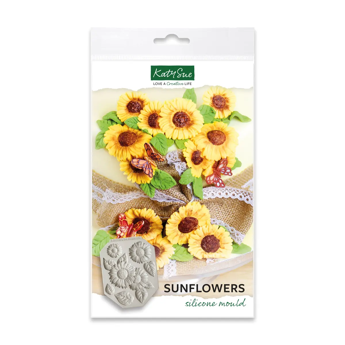 Sunflowers Silicone Mould 1