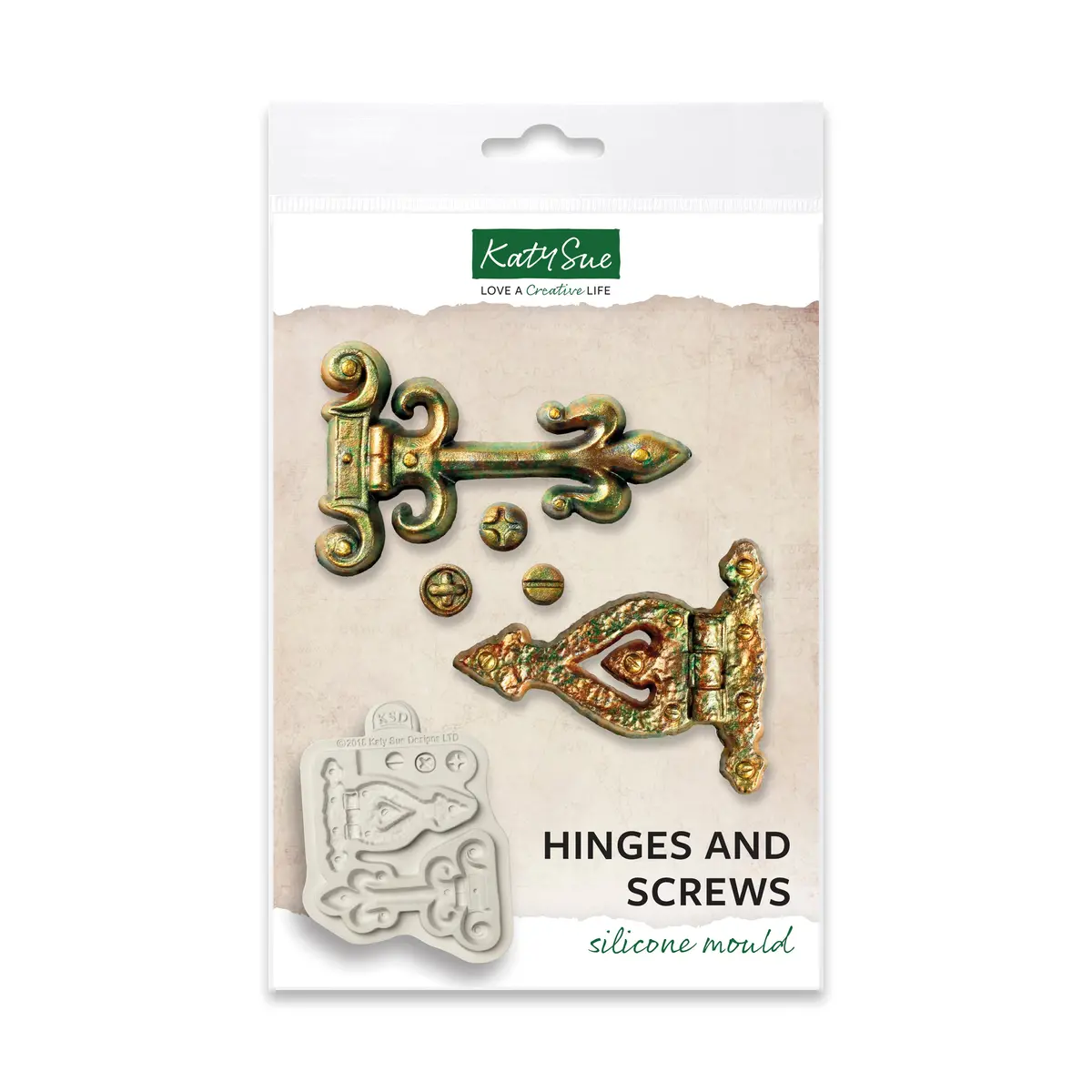 Hinges And Screws Silicone Mould 1