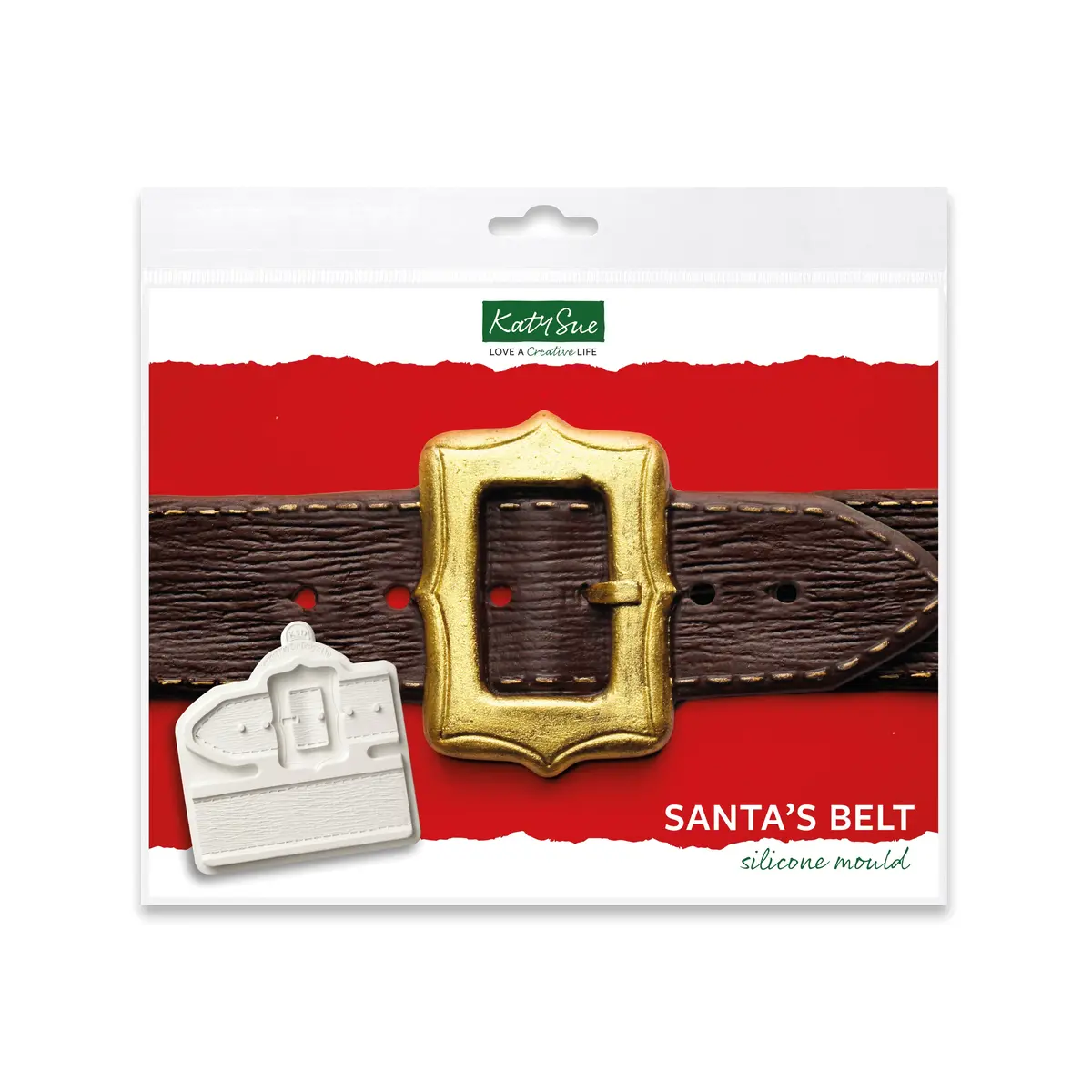 Santa's Belt Silicone Mould 1