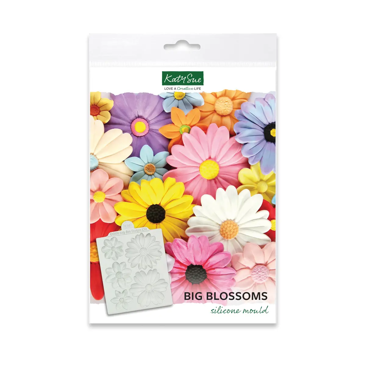 Big Blossoms Silicone Mould 1
