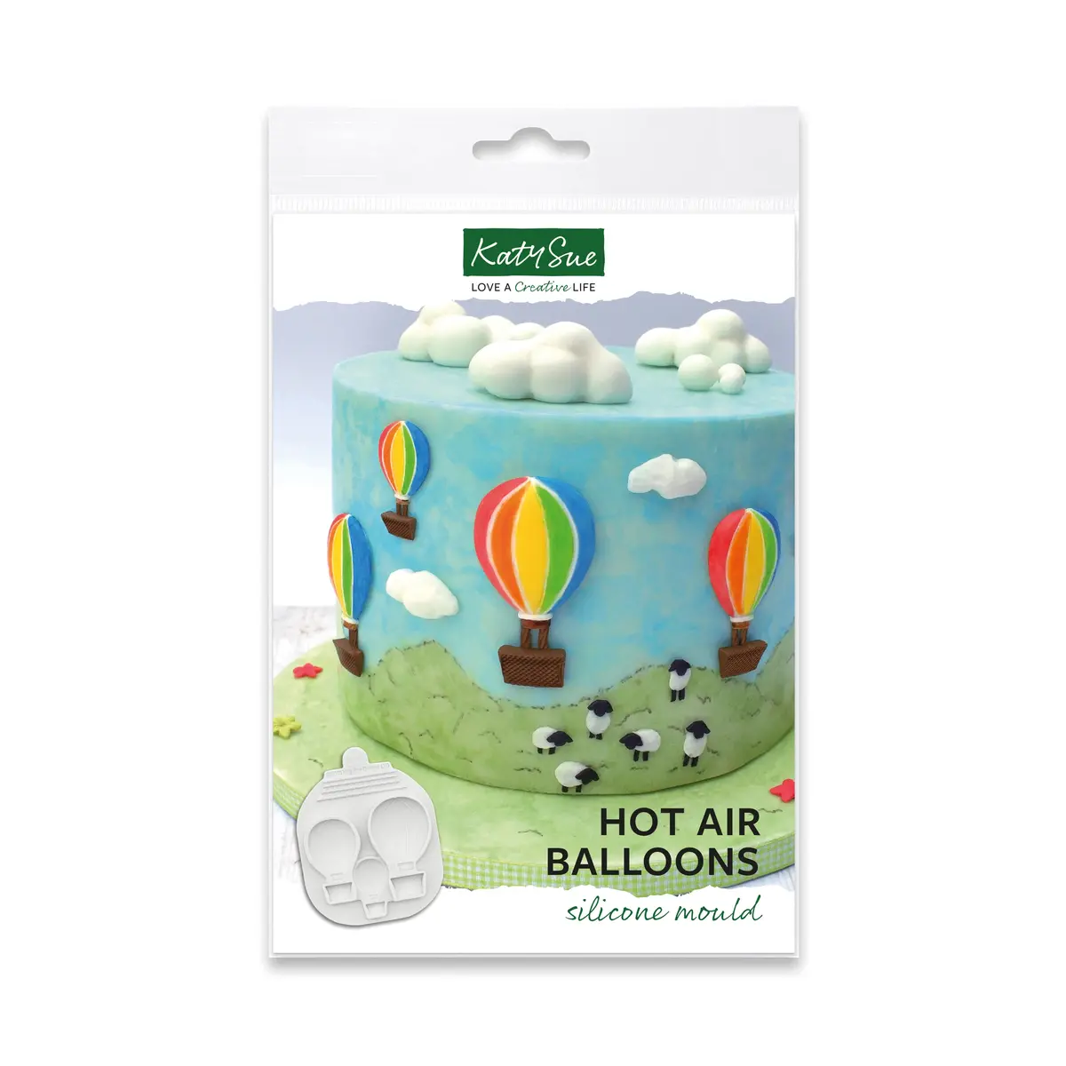 Hot Air Balloons Silicone Mould 1