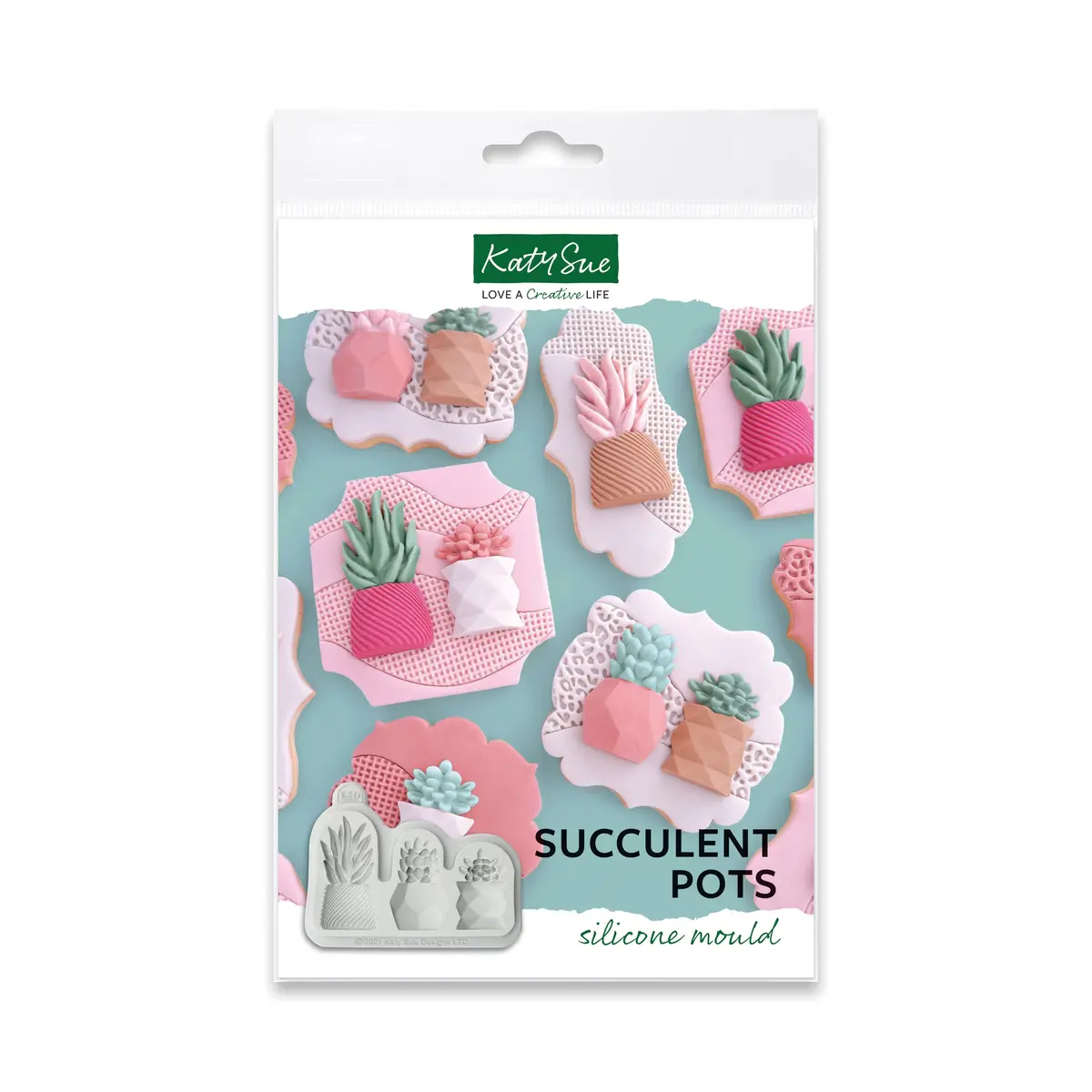 Succulent Pots Silicone Mould 1