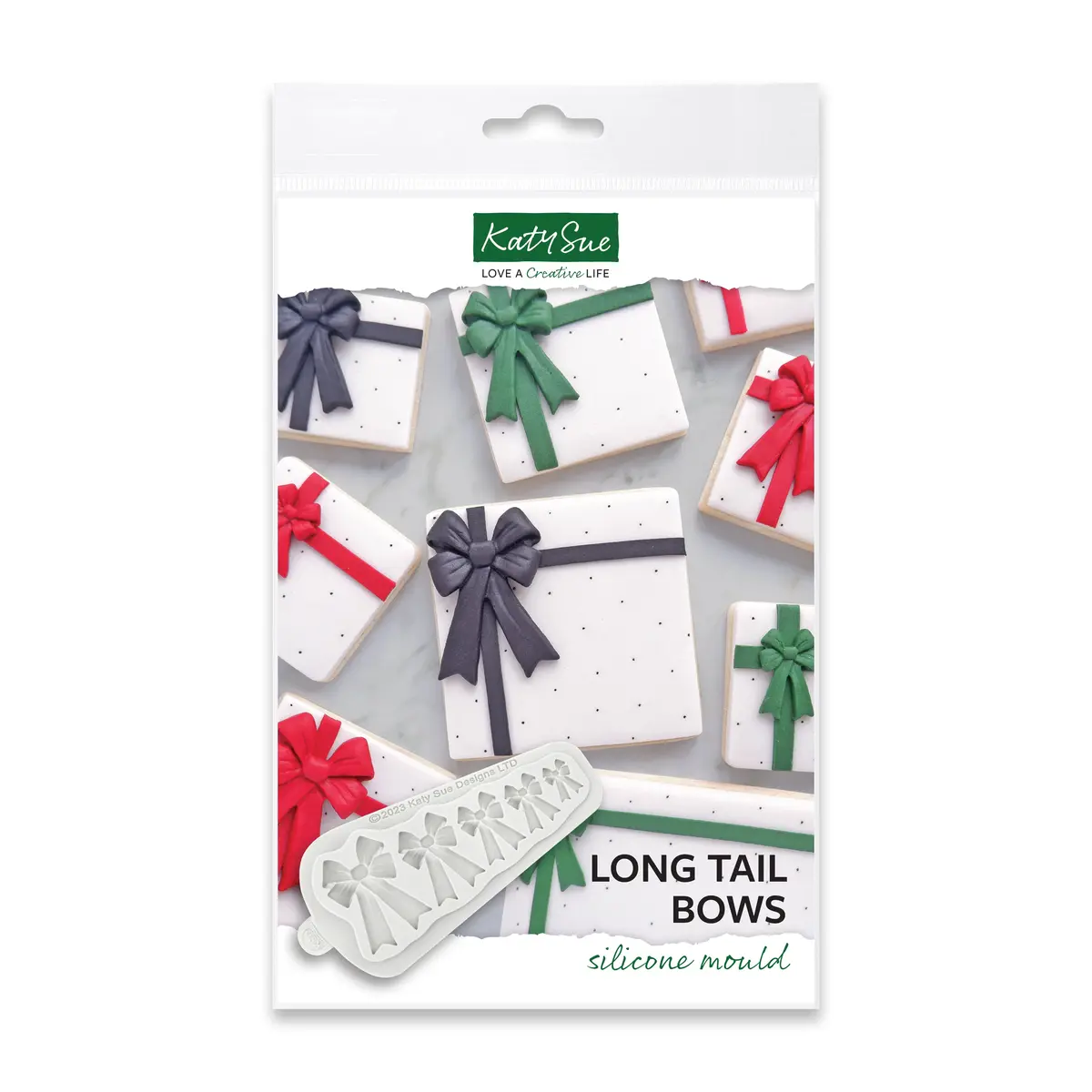 Long Tail Bows Silicone Mould 1