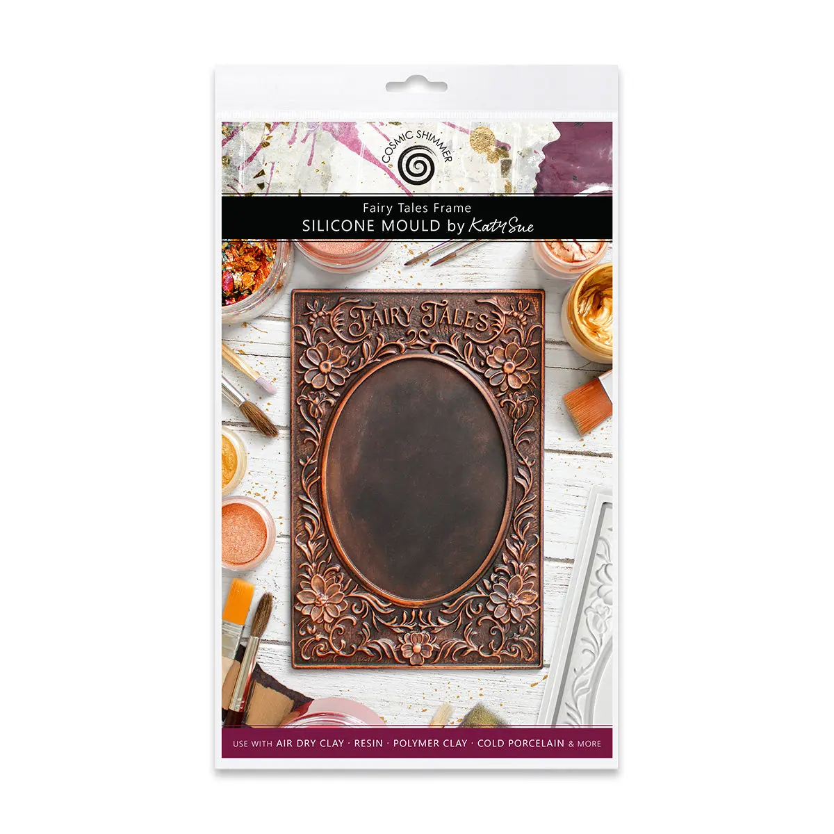 Cosmic Shimmer Fairy Tales Frame Silicone Mould 1