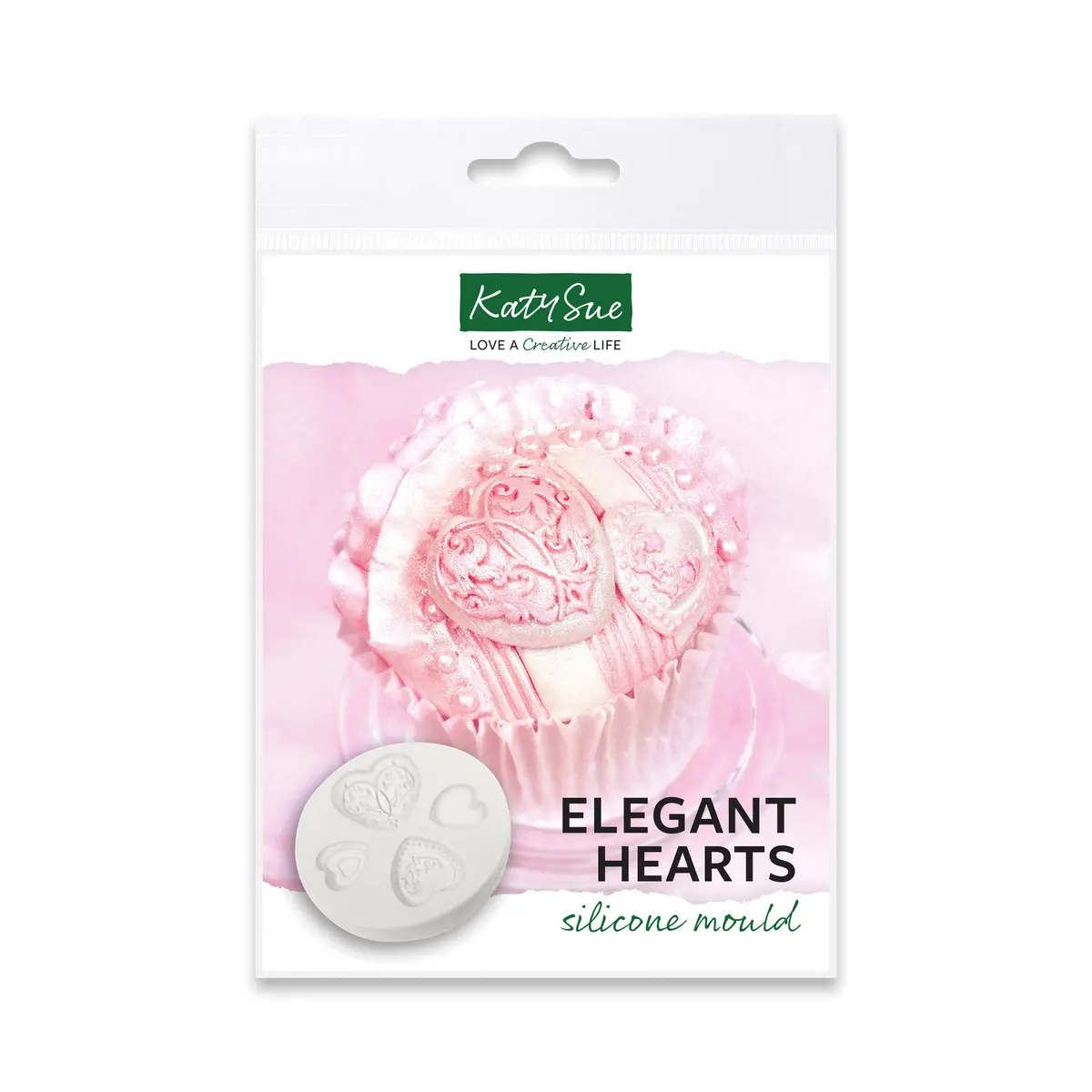 Elegant Heart Mold Silicone Mould 1