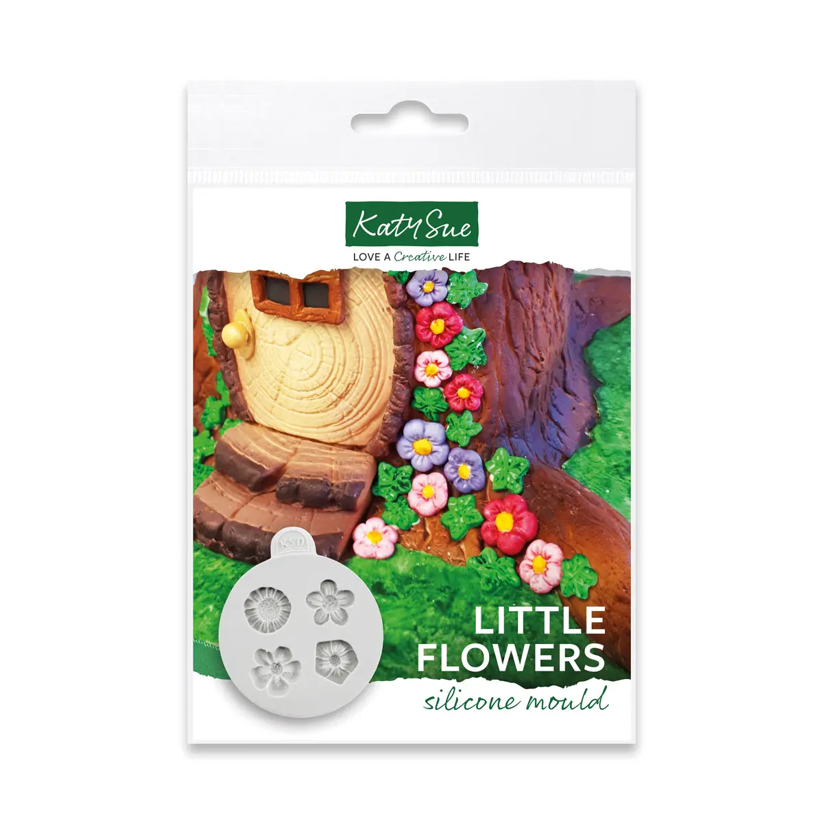Little Flowers Silicone Mould 1