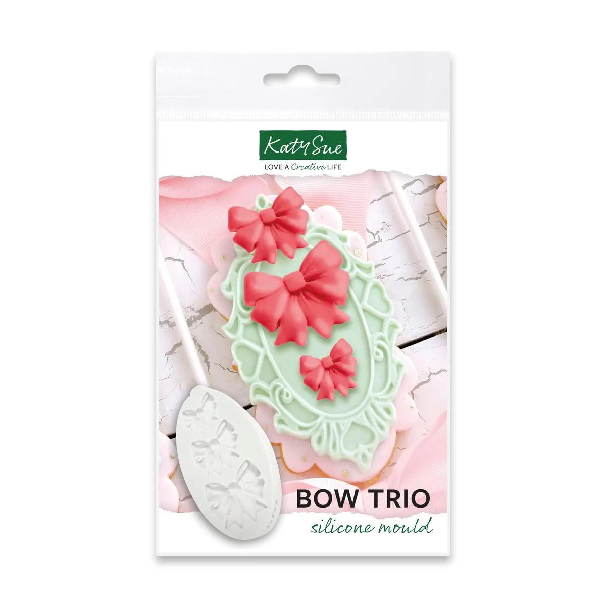 Bow Trio Silicone Mould 1