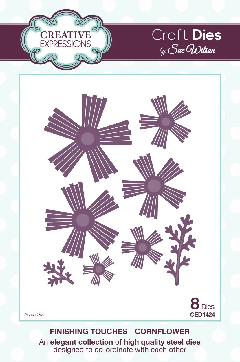 Finishing Touches Cornflower Die 1