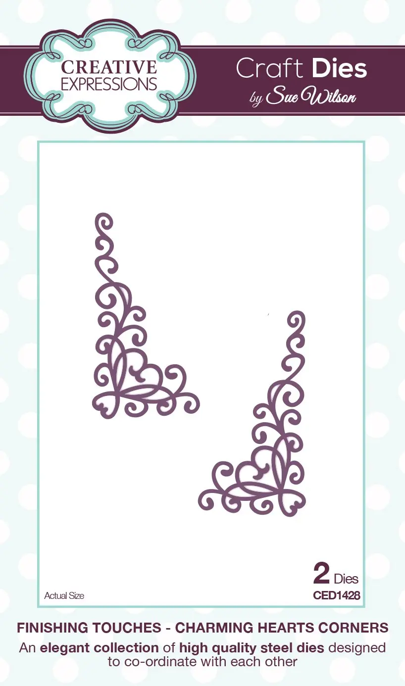 Finishing Touches Charming Hearts Corner 1