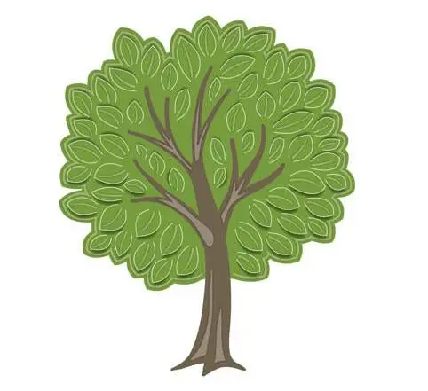 Finishing Touches Collection Majestic Tree Die 1