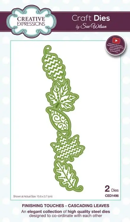Finishing Touches Collection Cascading Leaves Die 1